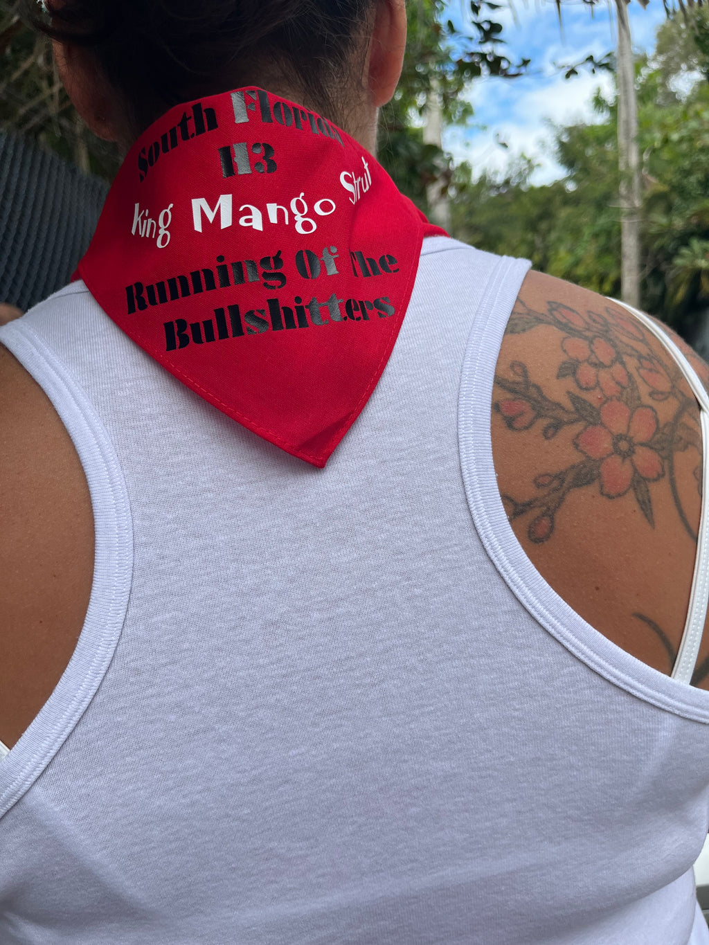 Custom T-Shirts, hash necklaces, doozies, keychains, swinger shirts, hash name decals for vehicle or drinking vessel, hats, etc.