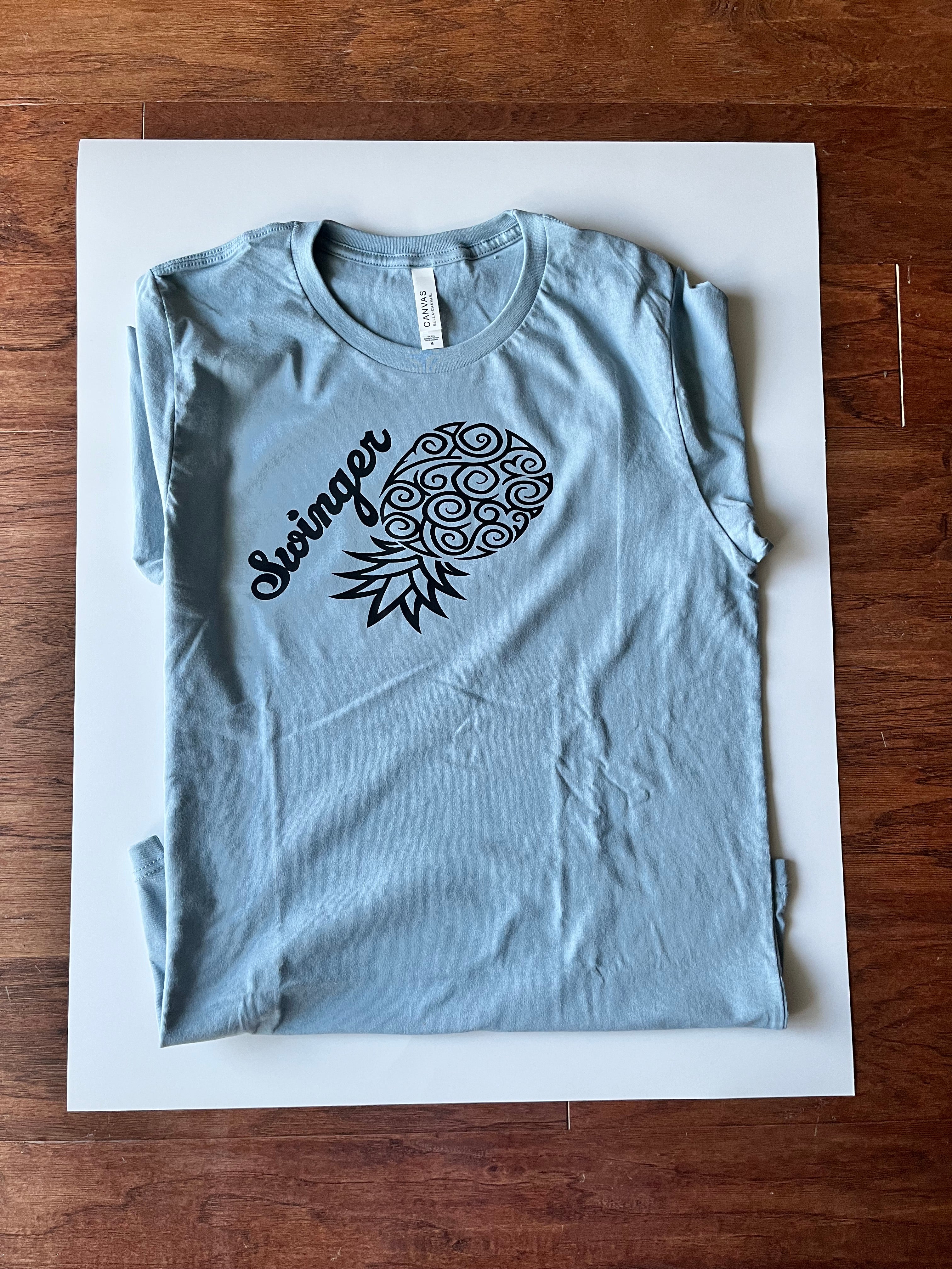 Custom T-Shirts, hash necklaces, doozies, keychains, swinger shirts, hash name decals for vehicle or drinking vessel, hats, etc.