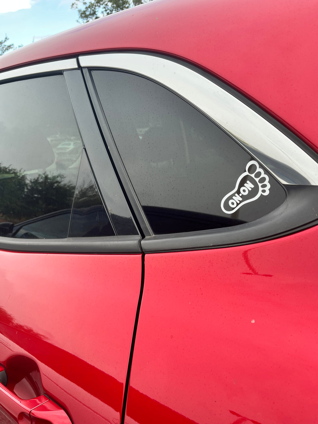Mini Hash House Harriers Car Window Decal Sticker
