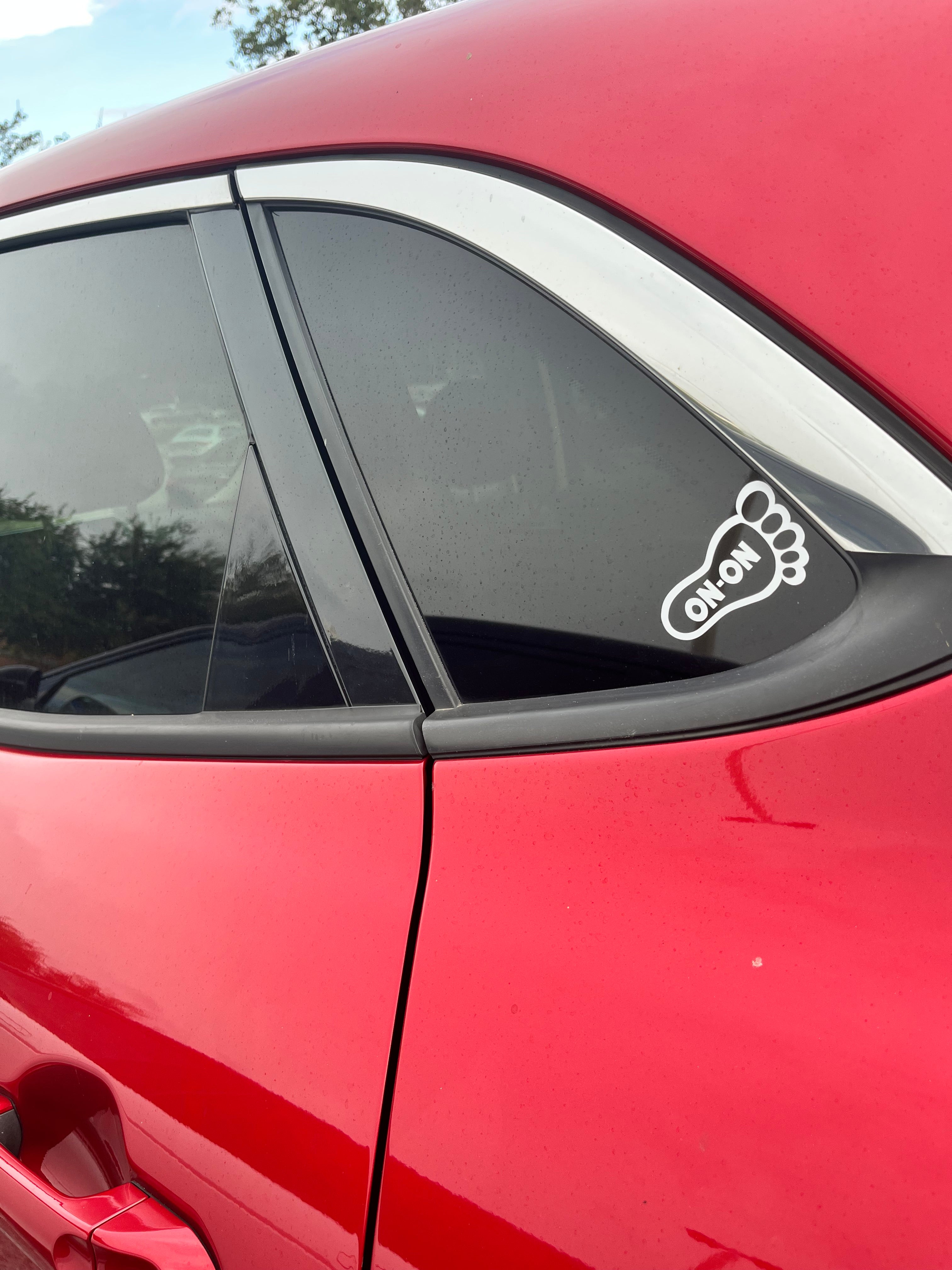 Mini Hash House Harriers Car Window Decal Sticker